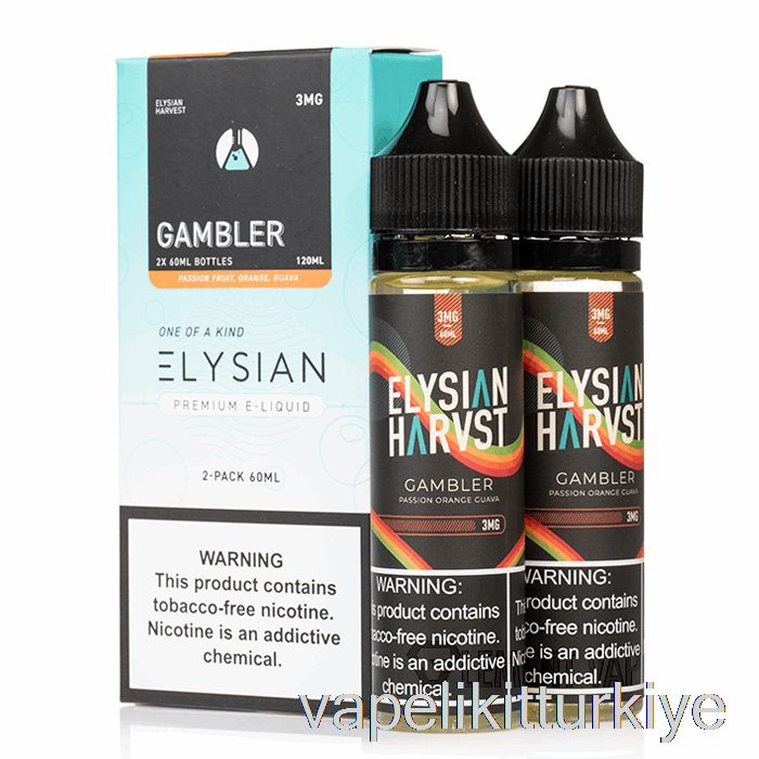 Vape Türkiye The Dbcl - Kumarbaz - Elysian Labs - 120ml 6mg